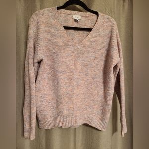 Old Navy Pink V-neck Sweater